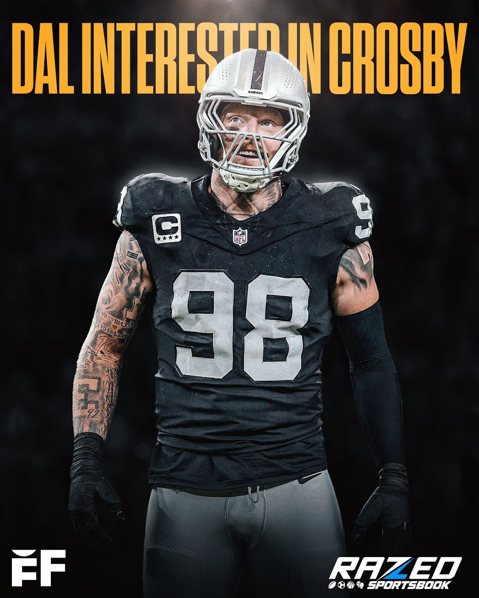 fballforeverhq's tweet image. The Cowboys have made trade inquiries with the Raiders about star DE Maxx Crosby 😳 📞

Dallas has four first-round picks the next two years and could be looking to make a splash ahead of November 4th’s deadline. 

(via @wingoz)