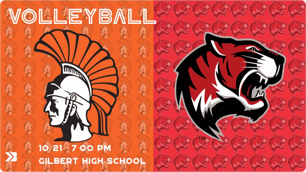Volleyball (Varsity) Game Day! - Check out the event preview for the The Waterloo East Trojans vs The Gilbert Tigers. It starts at 7:00 PM and is at Gilbert High School. gobound.com/ia/ighsau/vb/2…