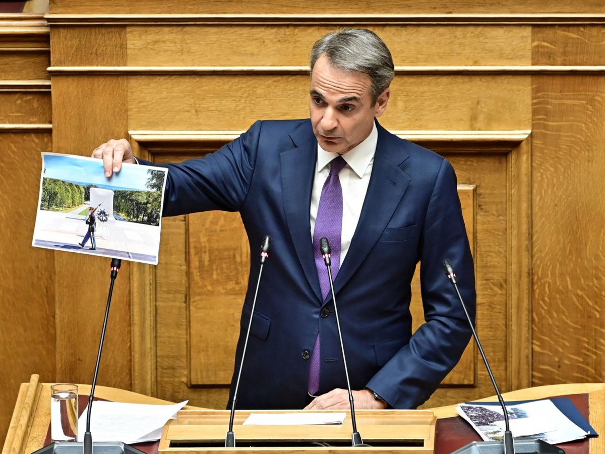 kostaskorm's tweet image. Ο Πρωθυπουργός @kmitsotakis σήμερα έκανε ιστορική ομιλία στην Βουλή !👏
Εξέφρασε με πάθος & αλήθεια τα αυτονόητα για το Μνημείο.
Και ξεμπρόστιασε με
φοβερά επιχειρήματα την υποκρισία & την εκμετάλλευση της Αντιπολίτευσης.