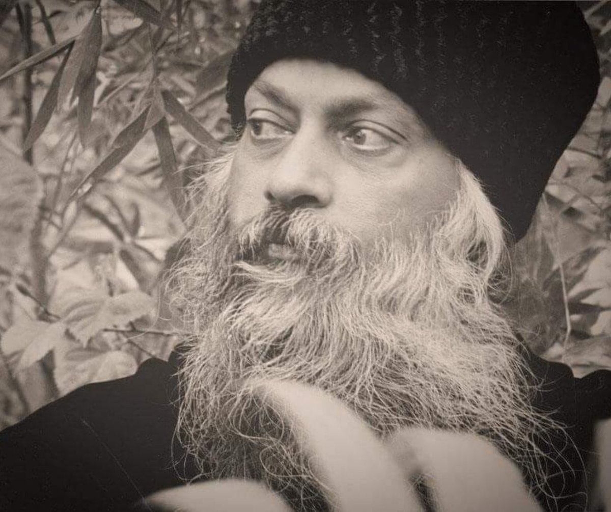 The greatest moment in life is the moment when all seeking disappears, when one is simply herenow - no desire to find anything; one is just simply breathing, sitting silently, doing nothing.
In that very moment the whole energy starts turning in.

🌼God has Got a Thing..
#OSHO 🪷