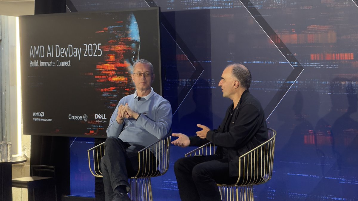AMD's tweet image. A huge thank you to everyone who joined us for AMD AI Dev Day! From speakers and sponsors to every developer, researcher, innovator, and AMDer, we’re grateful for this vibrant community that is pushing the boundaries of AI together.
#AIDevDay #AMDevs