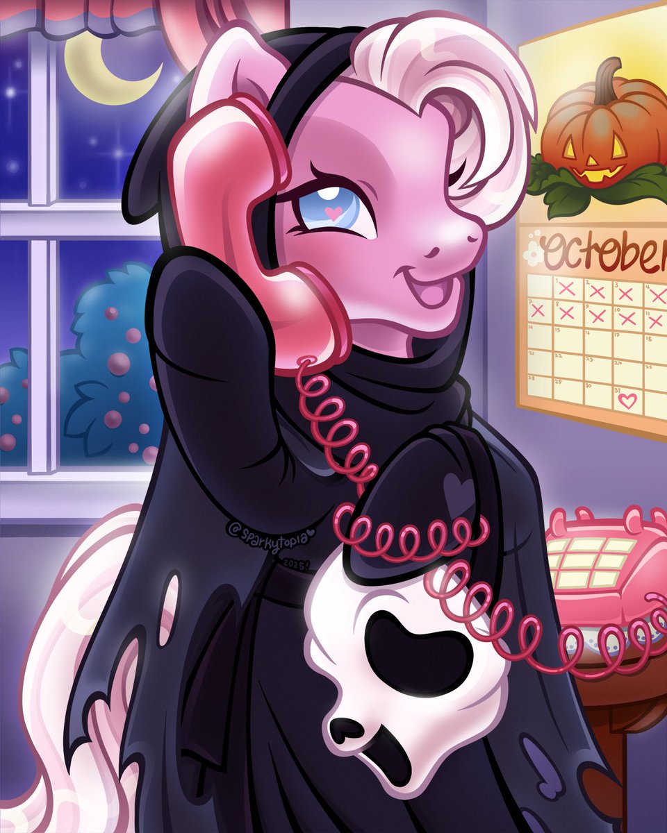 Pinkie Pie wants to know... do you like scary movies? 🩷 #mlpg3