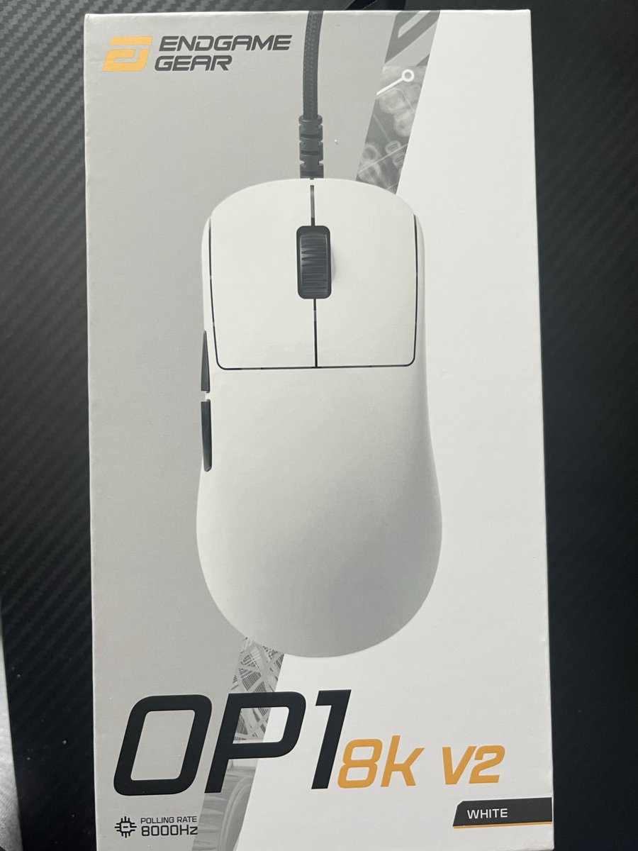 new mouse
OP1 8k v2