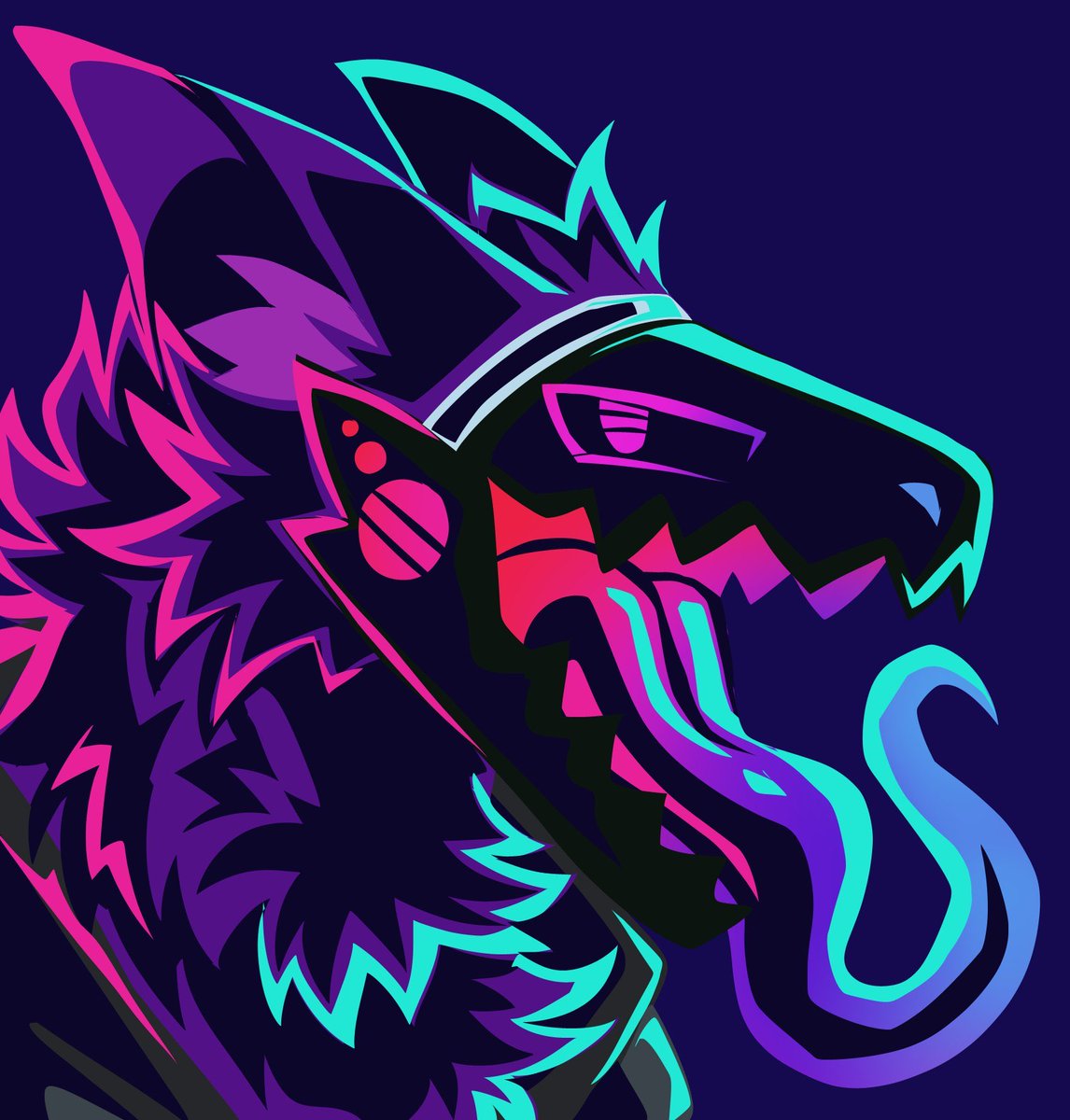 Something caught his eye—what a showoff