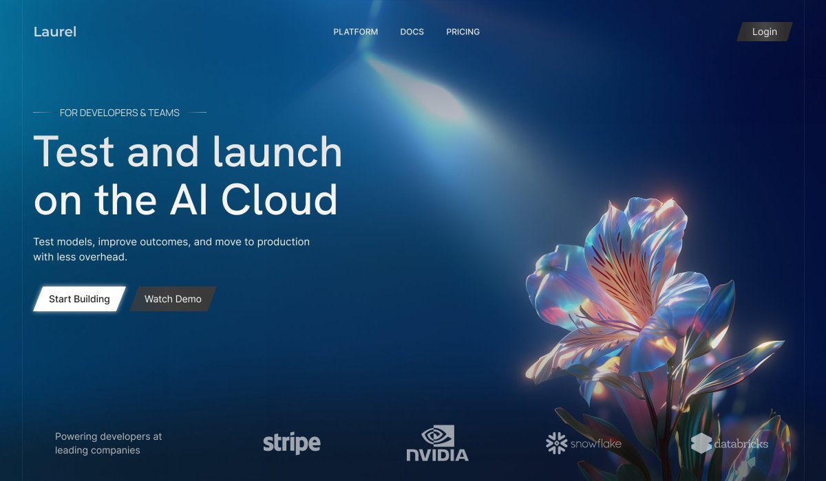 hero section of the day