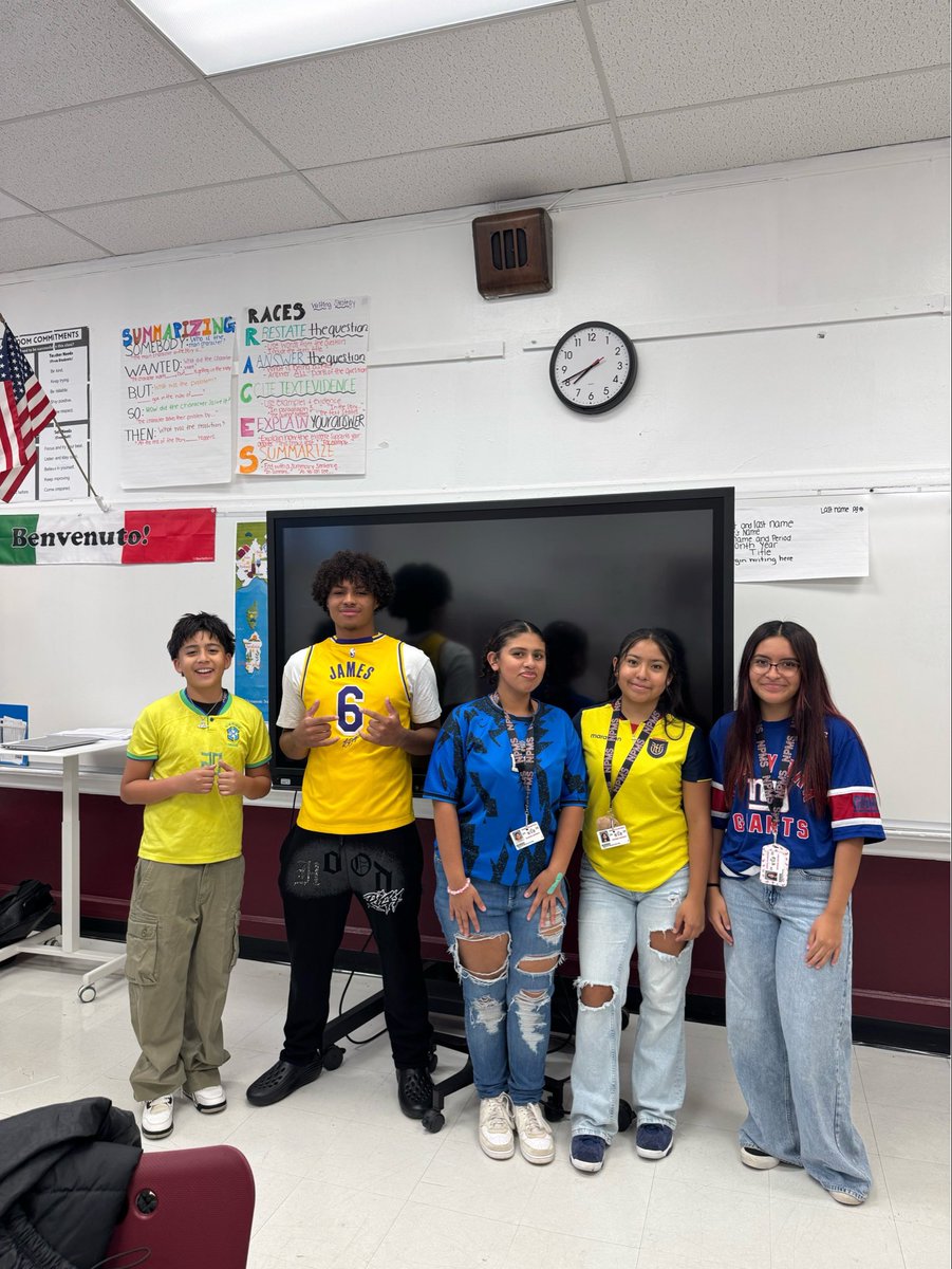 Our first spirit week is in the books! Thank you for participating in our Hispanic Heritage Spirit Week. Congrats to 7th grade for being in the lead. Looking forward to our Winter Spirit Week coming at the end of the year.