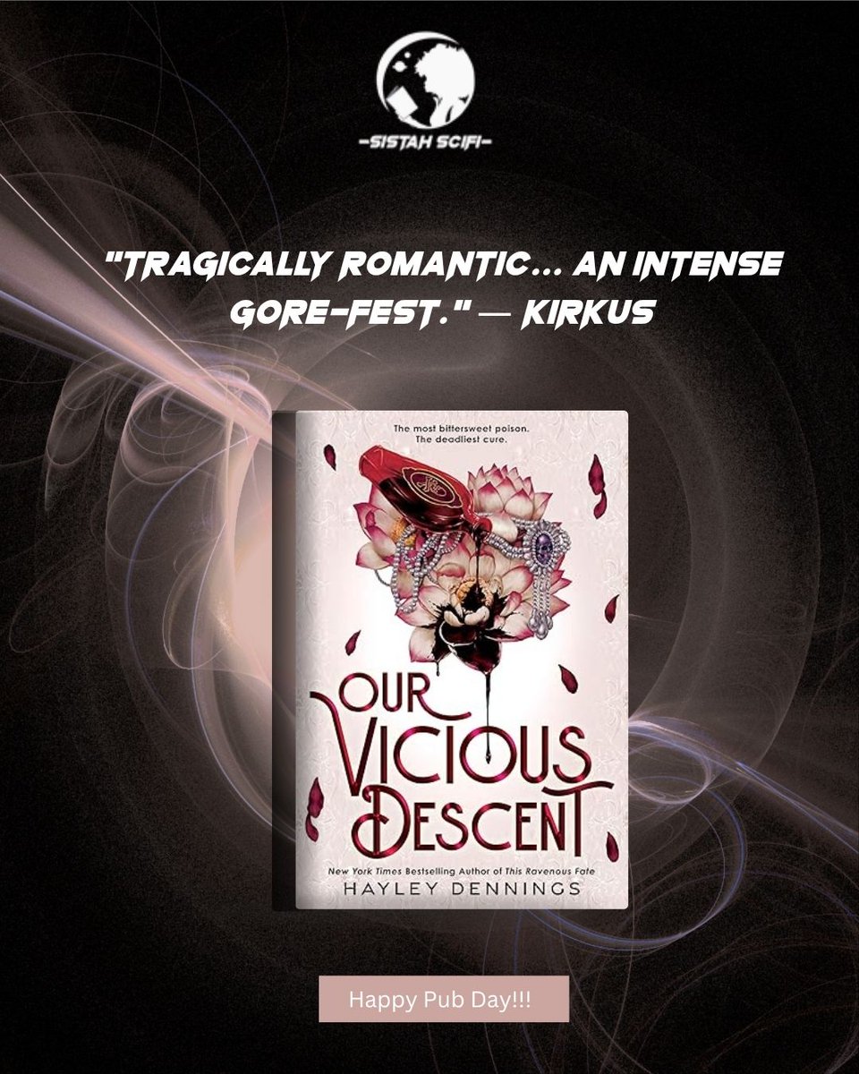 SistahSciFi's tweet image. 🦇✨ Pub Day Magic! ✨🦇
We’re celebrating three new releases:
📖 Psychopomp & Circumstance by @EdenRoyce ,Our Vicious Descent by @pagesofhayley and Futility by Nuzo Onoh.
📚 Get at sistahscifi.com or your #locallibrary!
#SistahScifi #PubDay #Afrofuturism #NewBooks