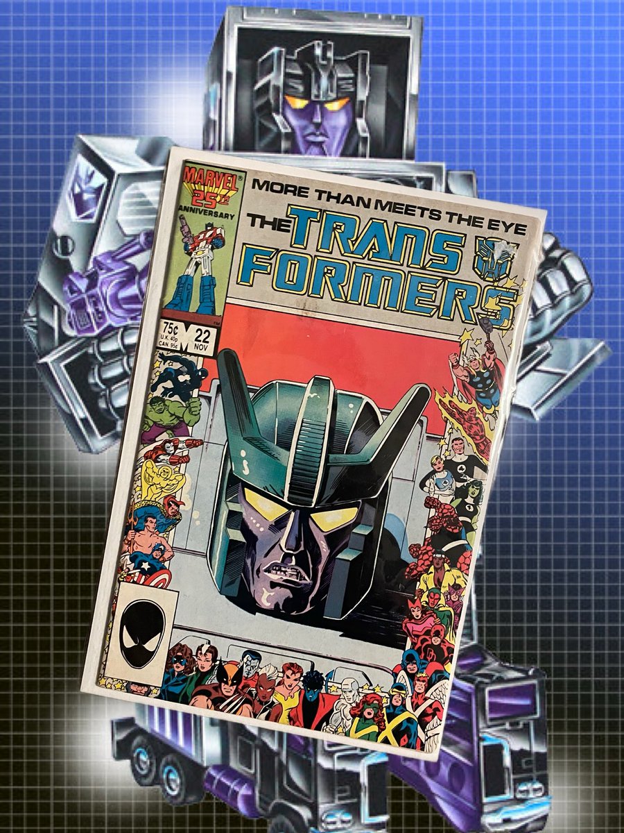 WolfmanRagu's tweet photo. #TransformerTuesday #MotorMaster #Decepticons #Autobots #Transformers #Marvel #Comics #TinHeadTuesday #Stunticons
MARVEL COMICS • JUL 22, 1986
The Transformers #22 https://t.co/yghxwqG4Mm