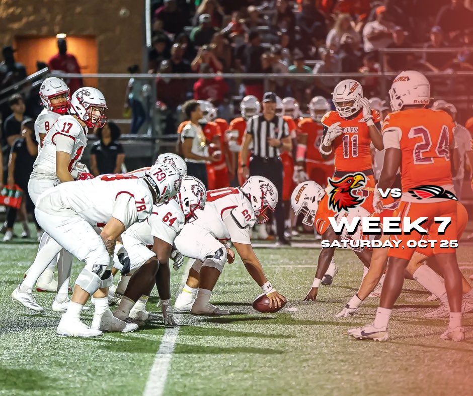 Week 7 🏈
🆚Southern Oregon University 
📅Saturday, October 25
⏰7:00pm
📍Glendale, AZ
🏟️Firestorm Field
🎟️ events.hometownticketing.com/boxoffice/ariz…