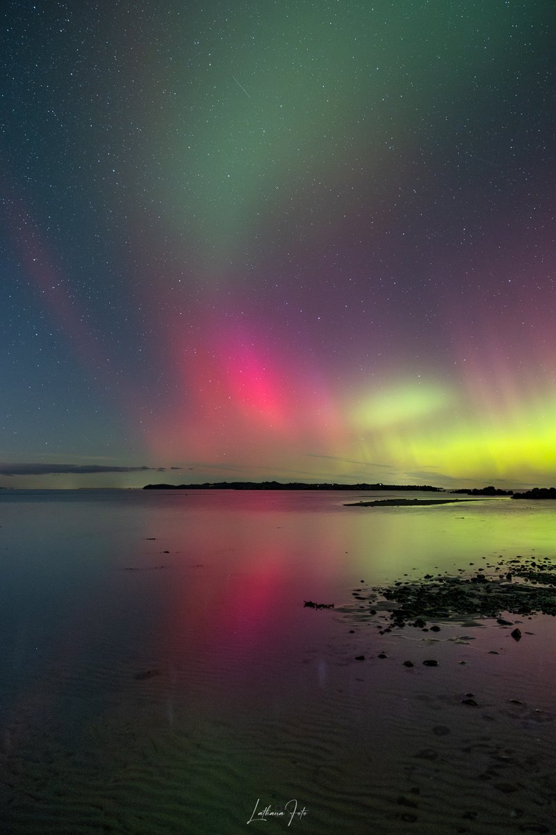 Lathanafoto's tweet photo. Aurora in Denmark 18. october 2025 https://t.co/24U3JuzmzR