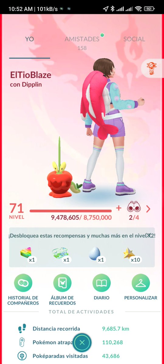 666Vulkan's tweet image. 163468654410
649246088114
These are my Pokémon Go friend codes, let's be friends
#PokemonGOfriends
#pokemongofriendcode
#PokemonGOApp
#PokemonGoLevel80
#PokemonGO
#pokemongowildarea