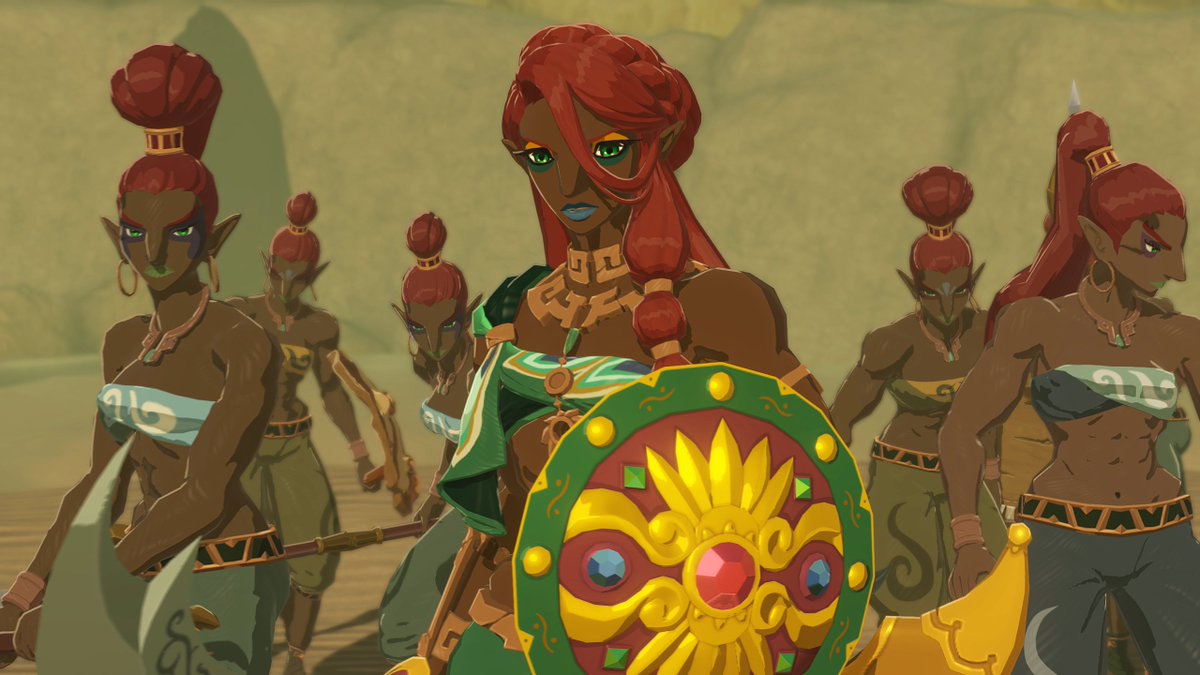 NintendoDE's tweet image. Ardi ist eine mitfühlende Anführerin der Gerudo, die nach dem Gesetz ihres Volkes Ganondorf dienen muss.
#HyruleWarriors