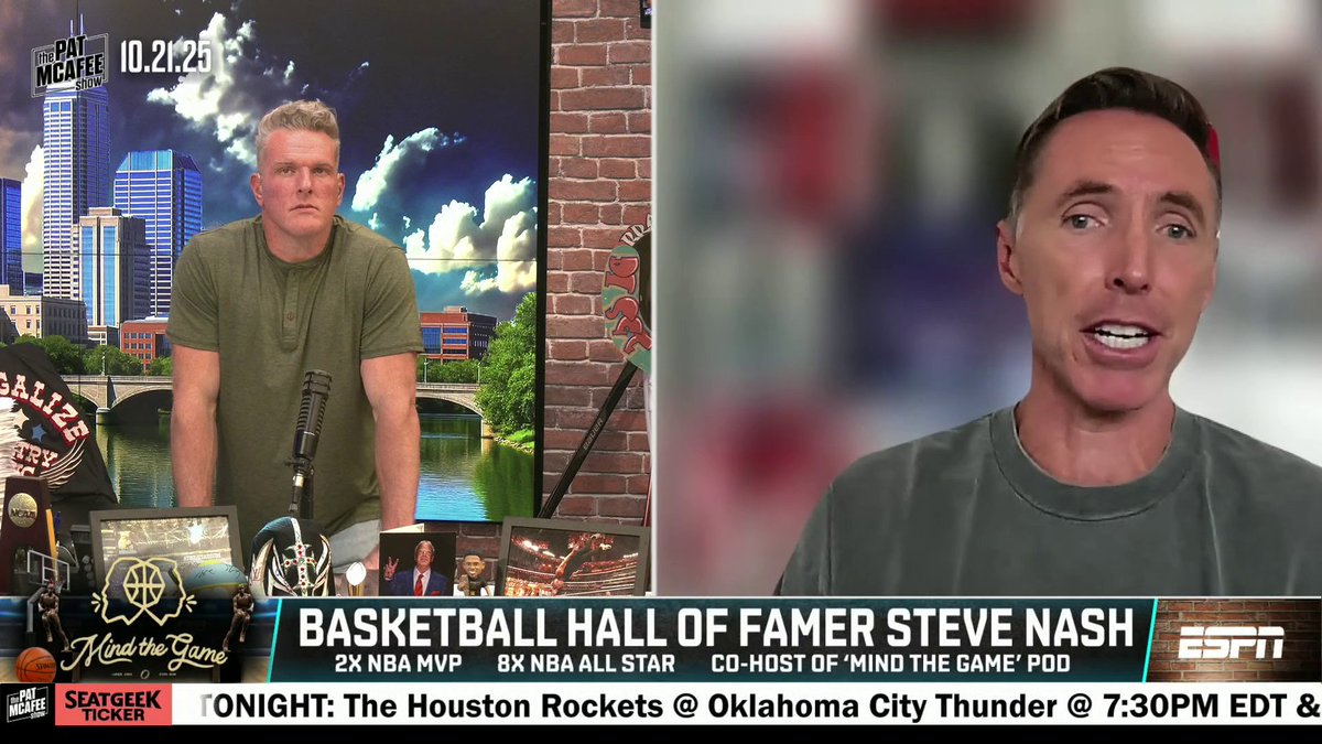 "It's a global game. That's the bottom line."

@SteveNash discusses the international star power in the NBA 🔥🤩

(via @PatMcAfeeShow) 