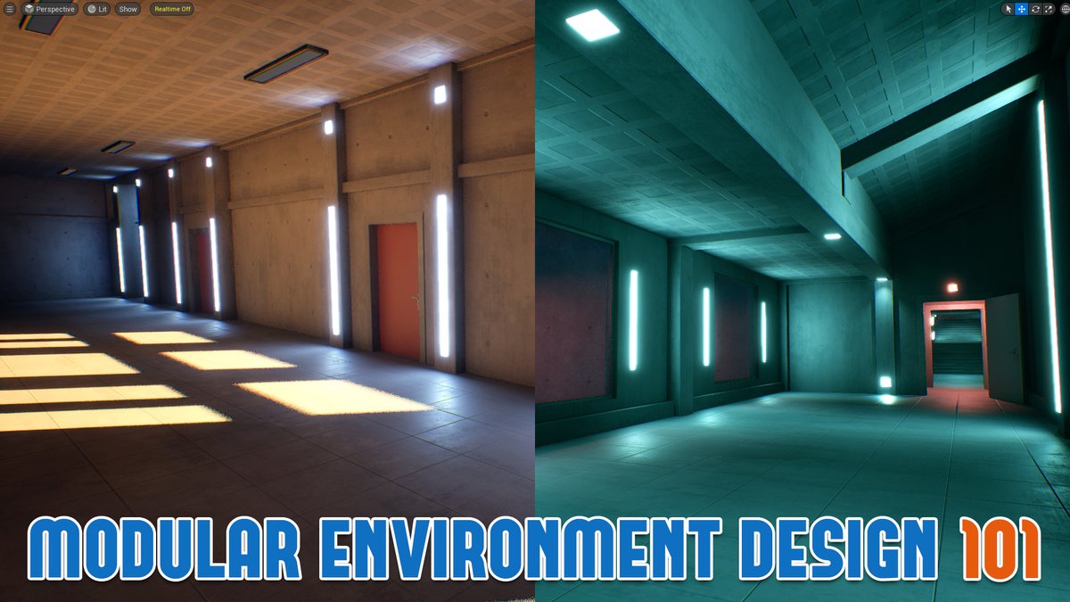 NEW TUTORIAL! Modular Environment Design 101: Ultimate Guide to Modular Asset Creation.

In this post I want to break down the essentials of modular environment design, share my workflow and give you the pipeline you can start using.

worldofleveldesign.com/categories/gam…