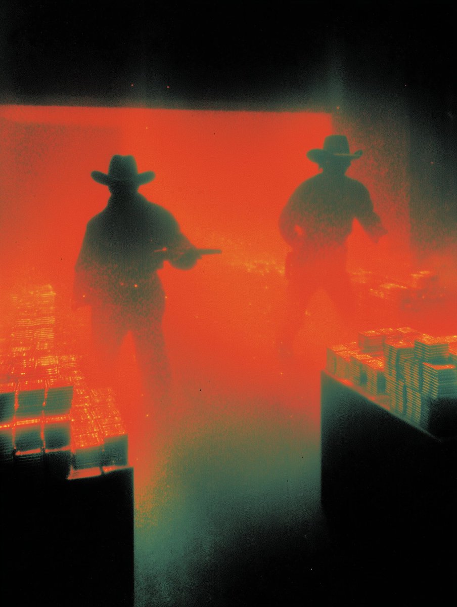 iamnotsrc's tweet image. The train heist