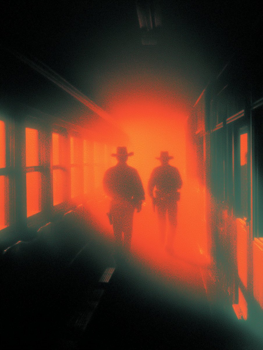 iamnotsrc's tweet image. The train heist