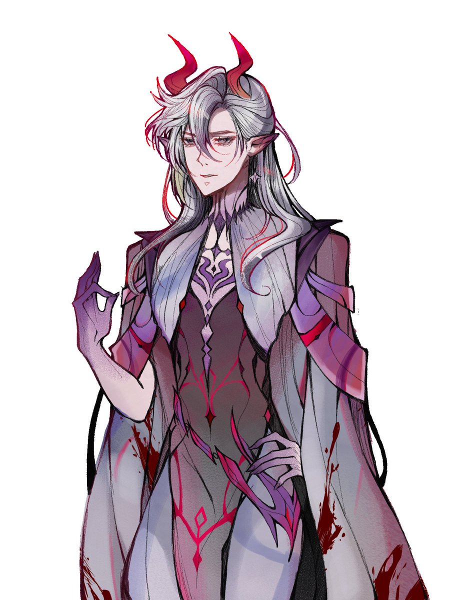 Half anniversary Halloween look 🐤... I'm a demon of course!!!

#aiesanart #Vtuber #illustration #art