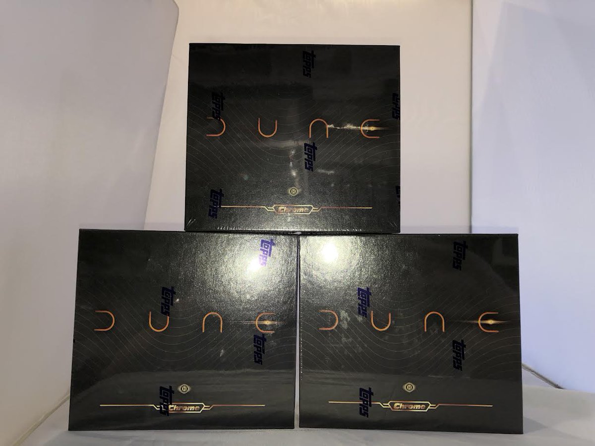 🚨NEW Product Alert!!!🔥 Brand new In Shop today from the hit movie Dune 2024 Topps Chrome Dune Hobby Boxes are available NOW!!! Come get yours today before they disappear into the universe!🚀 @topps