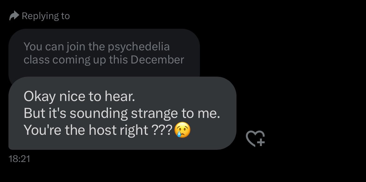 DeTrading_Doc01's tweet image. I am the host keh😭😹??!!..Wetin I don sabi for this forest😹thing..

@Techriztm come and see o😹!!!..

Best in pitching Psychedelia’26 award should go to me at this point🙂‍↕️🤲🏻!!!..