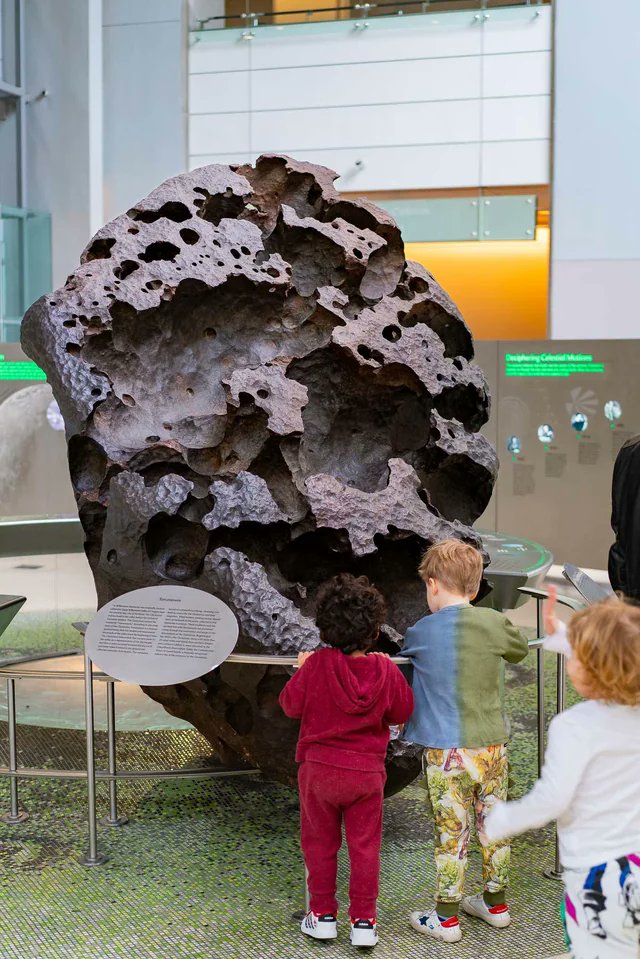 This is the willamette meteorite, is the largest meteorite found in the United States and the sixth largest in the world.