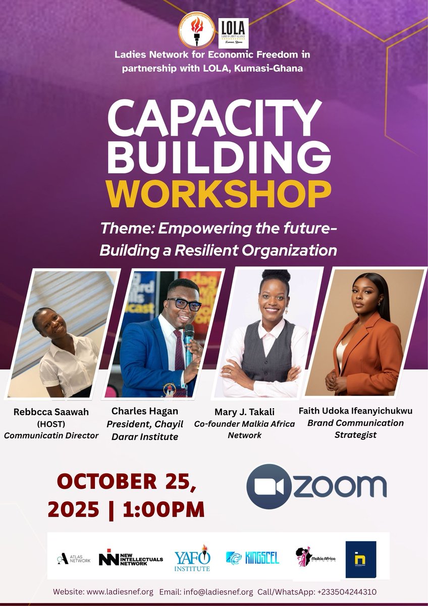 Ladies Network for Economic Freedom tweet media