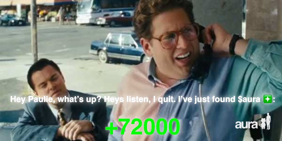 TheWolfofAuraStreet ❇️ tweet media