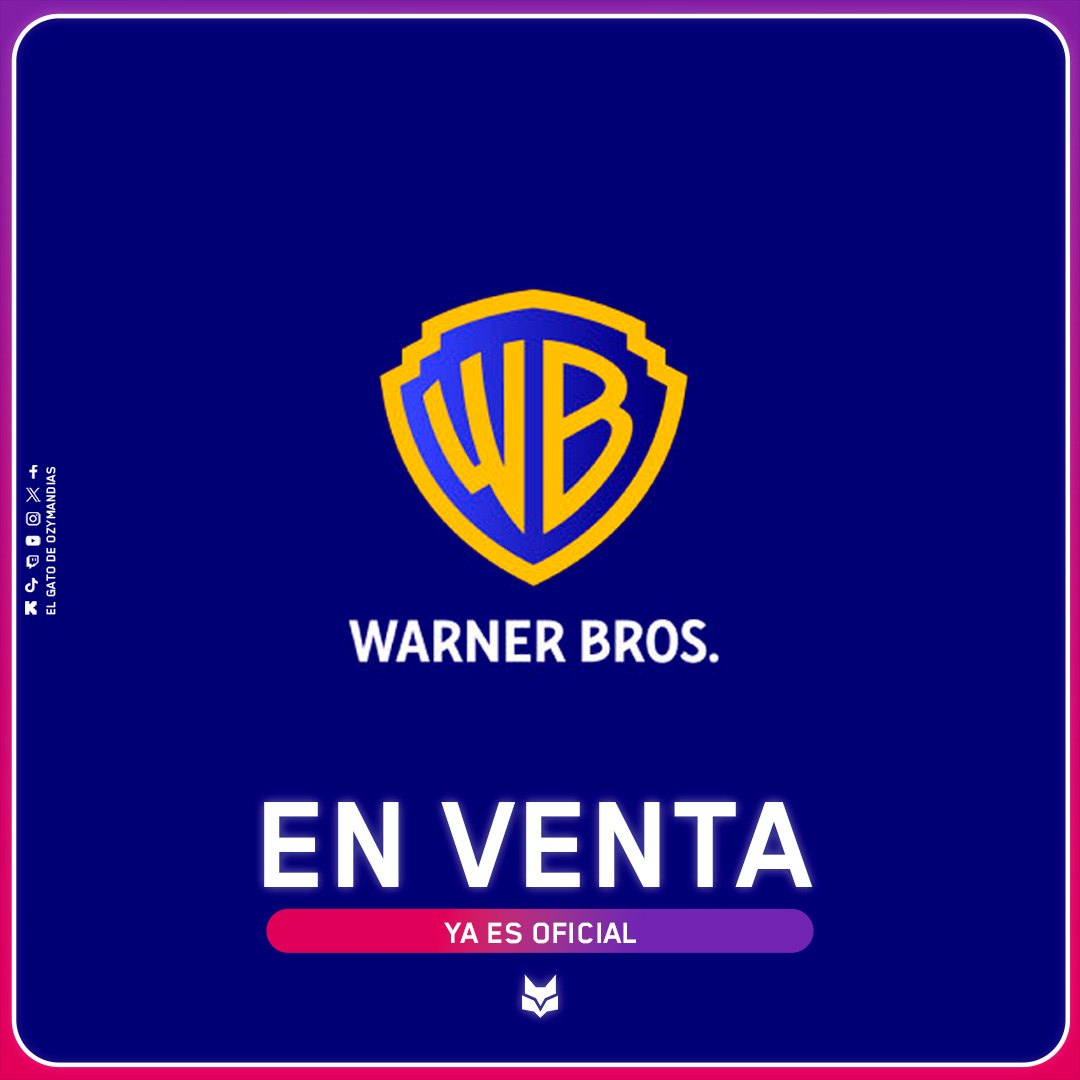 GatoOzymandias's tweet image. ¡¡¡ES OFICIAL WARNER ESTÁ EN VENTA!!!
Inició la pesadilla para algunos y la esperanza para otros...