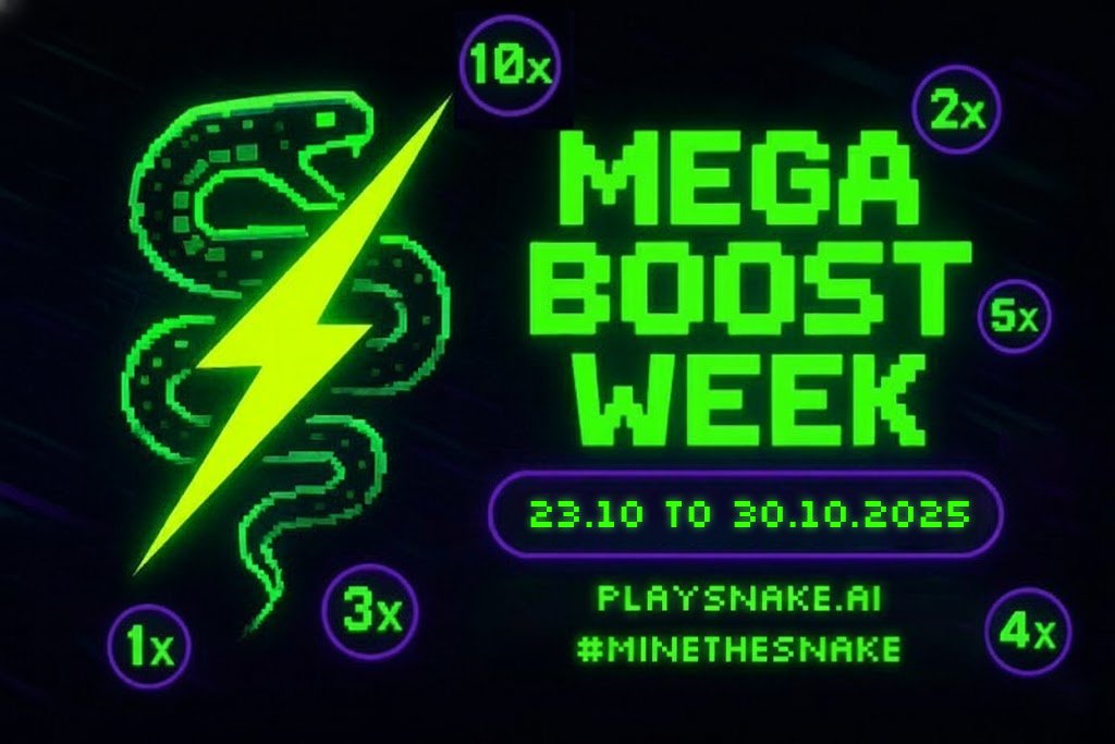 MEGA BOOST WEEK [23.10 → 30.10.25] ⚡️

ARE YOU READY?