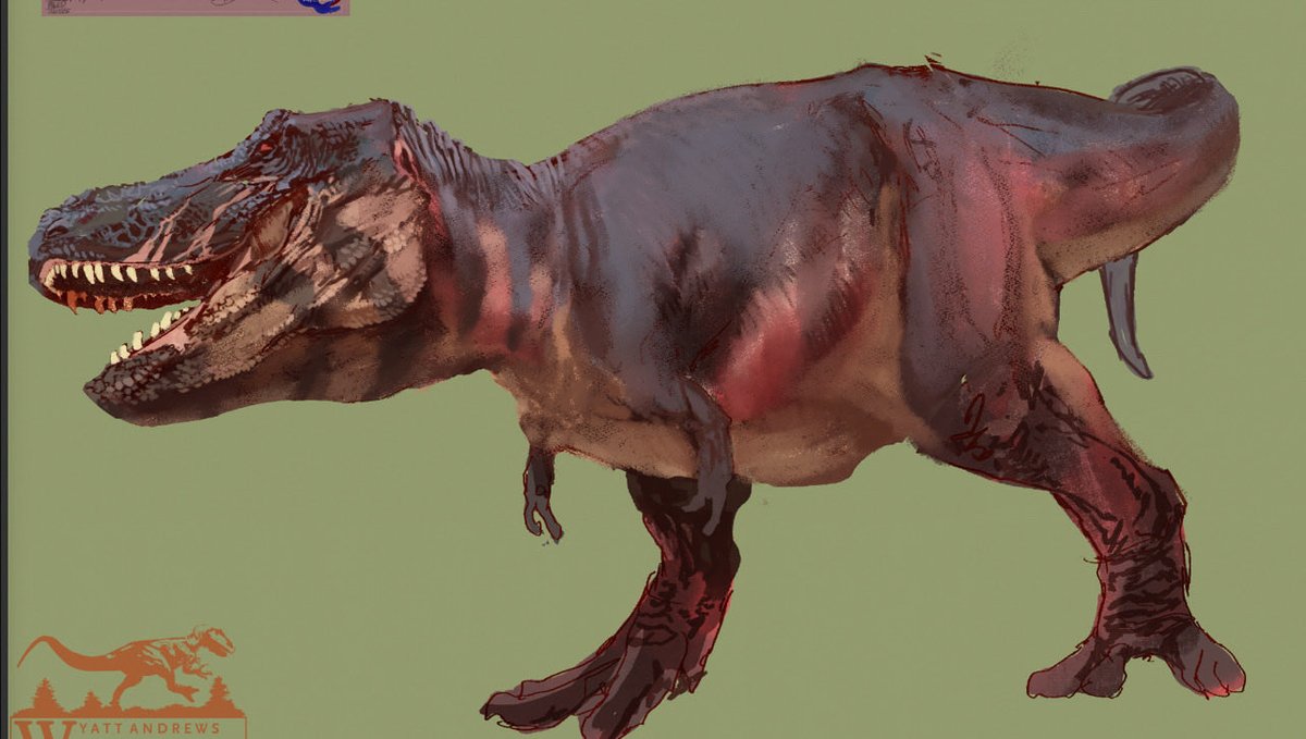 wa_workshop's tweet image. This is definitely the best dinosaur I’ve drawn. Thanks to @arvalis and @lewislarosa for helping me make it perfect