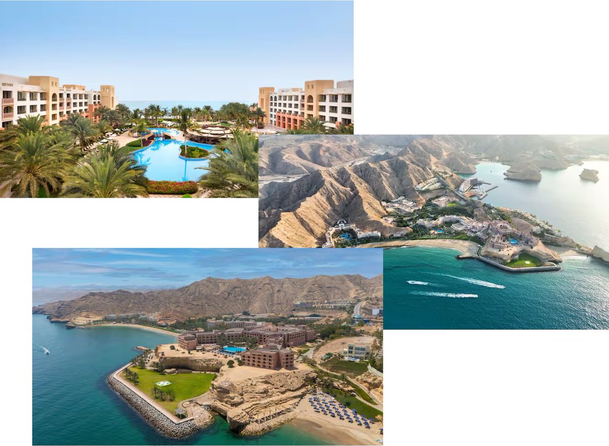 Shangri-La hotels in Muscat will be reflagged under Hilton brands from January 1, 2026. 
loyaltylobby.com/2025/10/21/sha…