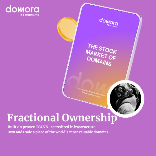 mfckr_eth's tweet image. Do this Fast
In less than 24 hours @freenamecom will launch @domoracom - The stock market of domains
Go to the Domora website and join the waitlist for a 1k limited Edition NFT
This NFT has a lot of perks
repost this and I will share more alpha about Domora in your DM