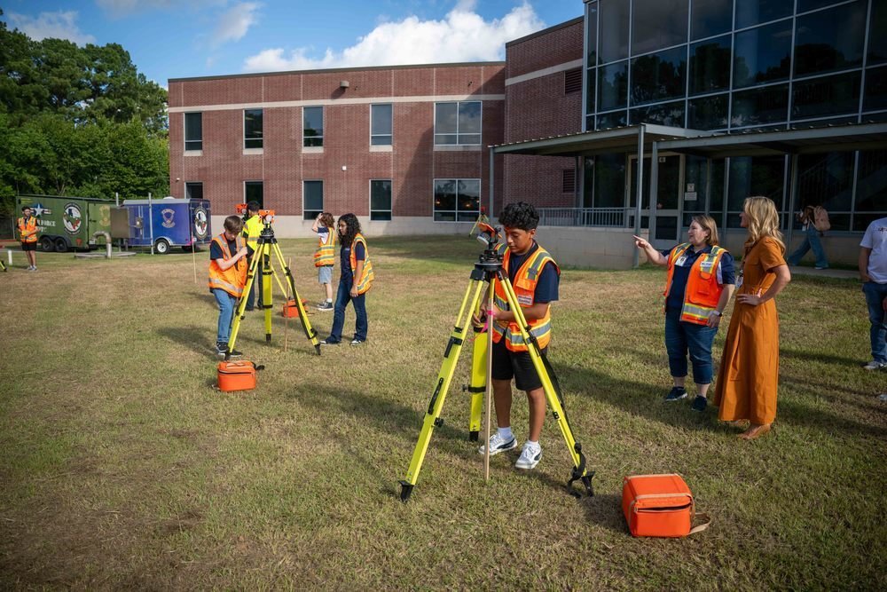 KleinISD's tweet photo. π TSPS earned the 2026 ACTE Business-Education Partnership Award for partnering with Klein ISD to create Texasβs first Geospatial Engineering & Land Surveying College Program! ππ #KleinCTE
Story: https://t.co/cGHNFbh8Cl https://t.co/98NZzQSmcZ