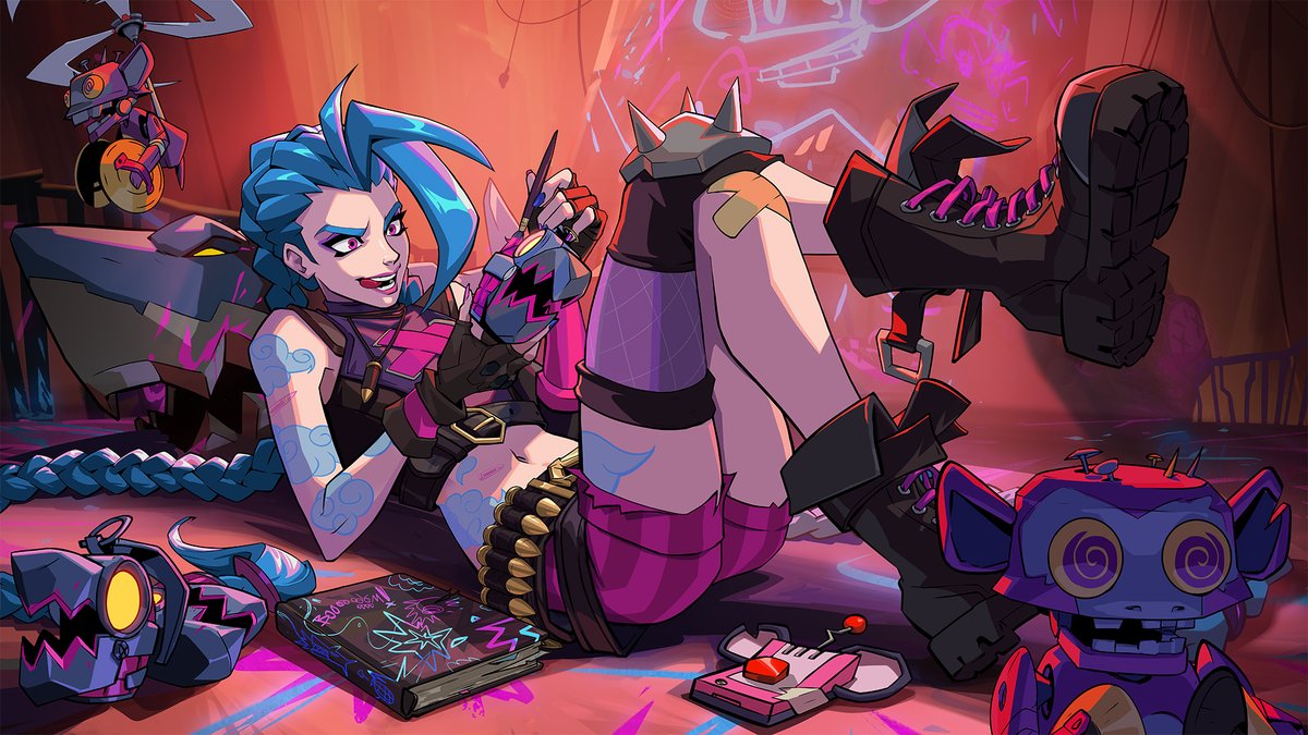 Play2XKO's tweet image. god forbid a girl has hobbies