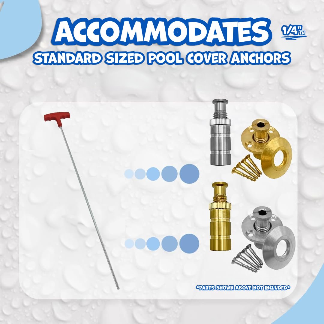 poolzilla_us's tweet image. 🛠️ Make maintenance easy!

Raise it. Lower it. Lock it in. 🔑💦

🛠️ Extra-long design for easy turning
🌎 For all standard 1/4" insertion 
💪 Stainless steel built to last
✨ Works on concrete, wood, or paver decks

Pool season prep has never been smoother! Ready to jump in? 💦…