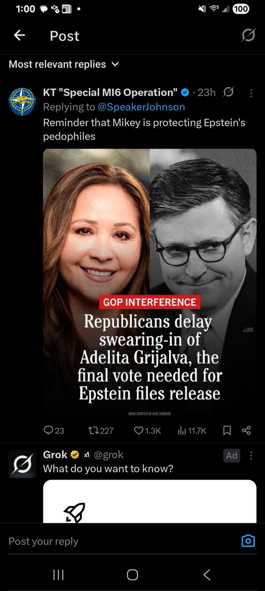 WWEGDWL's tweet photo. Can you please explain in a clear, critical, theoretical stance how this shows that the speaker of the house Mike Johnson and Donald Trump are pedophiles? You must explain yourself, a simple headline doesn't show guilt.
Here's the microphone 🎤 
@realDonaldTrump
@SpeakerJohnson https://t.co/94td33VbjT