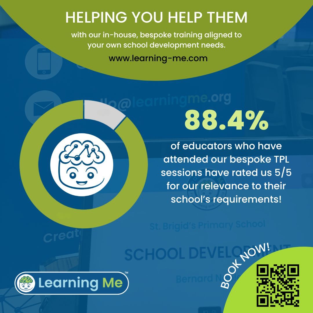 LearningMeEdu's tweet image. At Learning Me, we are passionate about helping you unlock the power of your classroom. That&apos;s why we want to assist you in taking on any problems in your school by addressing their root causes- and that&apos;s why our TPL sessions are curated bespoke to your needs.
