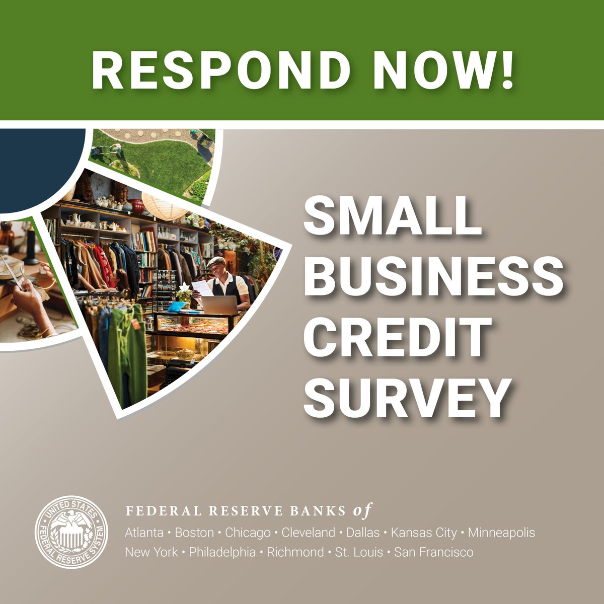 LSBDC (@lsbdc) on Twitter photo Calling all small business owners! 📊 The Federal Reserve's 2025 Small Business Credit Survey is still open and they need YOUR voice. Spend just 12 minutes sharing your real experiences with financing and credit. Make your voice count 👉fedreserveboard.gov1.qualtrics.com/jfe/form/SV_28… Calling all small business owners! 📊 The Federal Reserve's 2025 Small Business Credit Survey is still open and they need YOUR voice. Spend just 12 minutes sharing your real experiences with financing and credit. Make your voice count 👉fedreserveboard.gov1.qualtrics.com/jfe/form/SV_28…