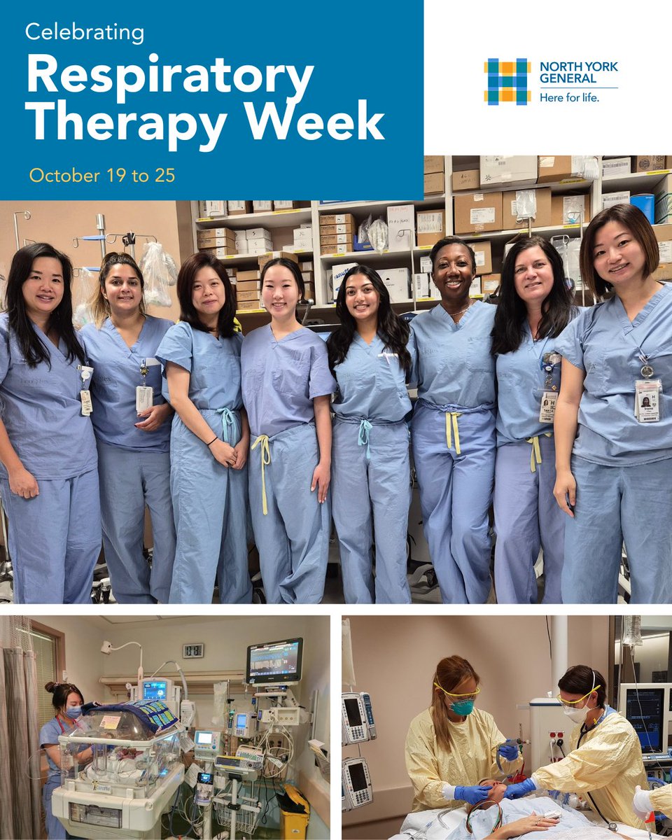 It’s Respiratory Therapist (RT) Week! NYG’s RT’s work in various clinical areas providing essential care during the vital assessment and management of airway emergencies, resuscitation and stabilization of critically ill patients. Thank you for all that you do! #RTWeek2025