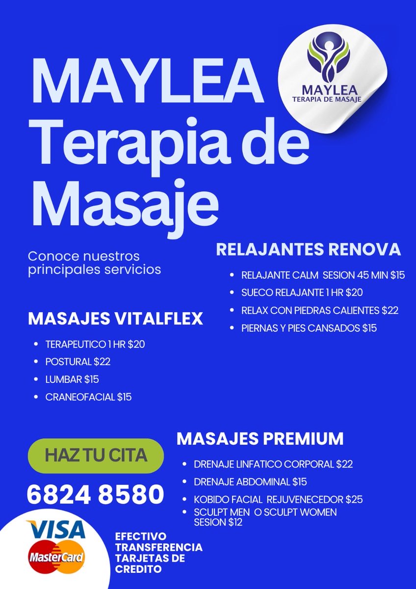 💆‍♀️✨ Cuidamos tu cuerpo, renovamos tu bienestar.

En nuestro centro te ofrecemos una experiencia única de relajación y salud corporal, con servicios profesionales realizados por personal certificado en Masoterapia y Esteticismo Facial.
Cada sesión está diseñada para equilibrar tu