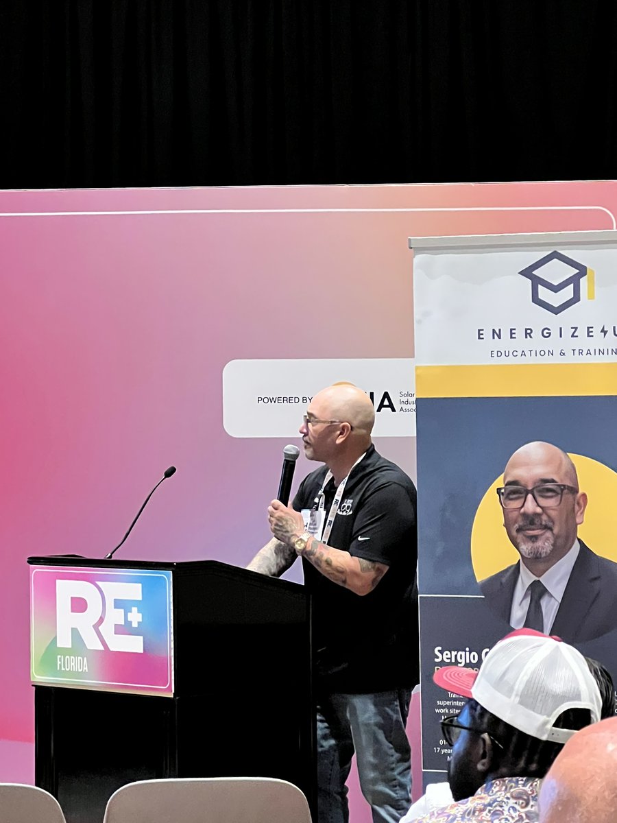REPlusEvents's tweet image. Thank you to everyone who joined us in Orlando for RE+ Florida! Over the two days, we explored the policies, technologies, and partnerships driving clean energy growth across the Sunshine State.

#REPlusFL #CleanEnergy