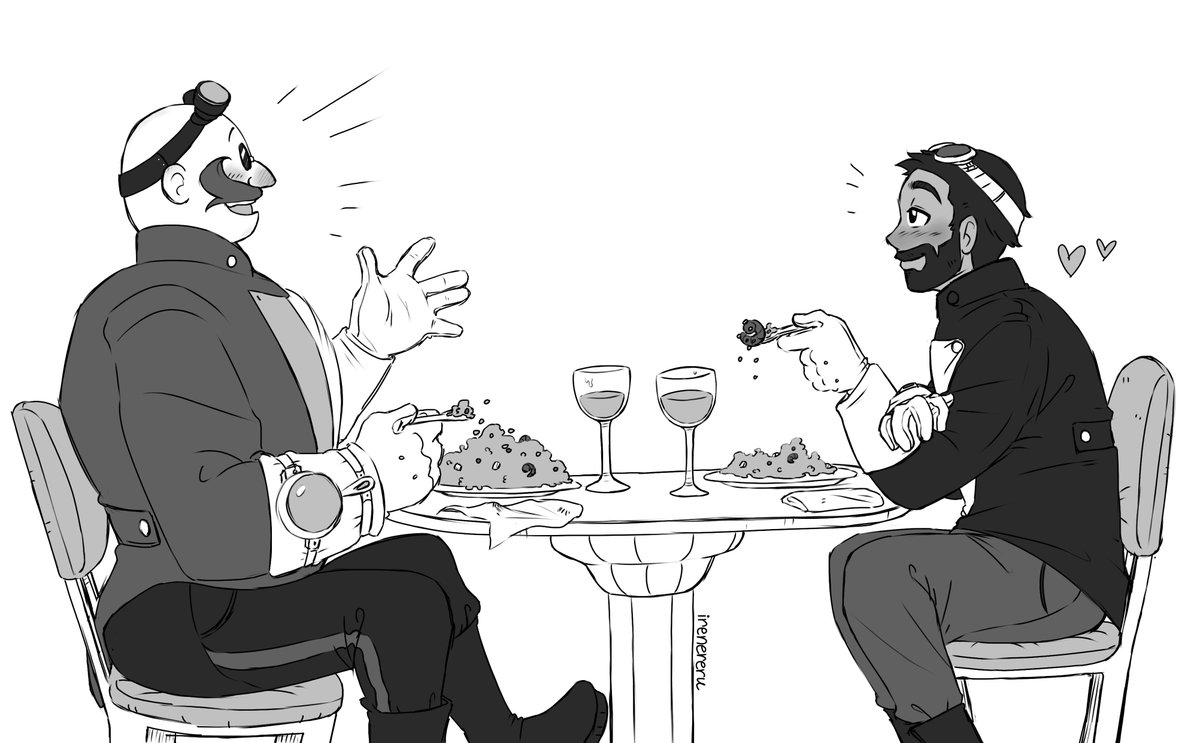 BUT this is a close second! :D

I sadly can't draw them as much now, aside from commissions, but my love for these two still remains <3

(I still intend to draw proper/updated references of my Agent Stone dessigns!)