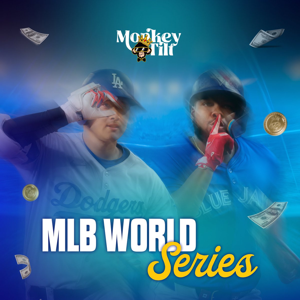 Dodgers vs. Jays MLB World Series is set and ready! ⚾️

Like + retweet and comment below your prediction and we'll revisit this post later to tip 3 lucky winners 👇