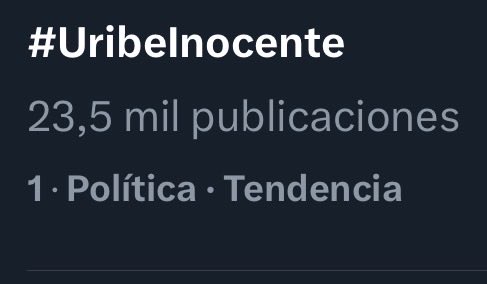 jarizabaletaf's tweet image. Propongo que se despierte el TSUNAMI URIBISTA y lleguemos a un millón de trinos de #UribeInocente

¿Firmes?