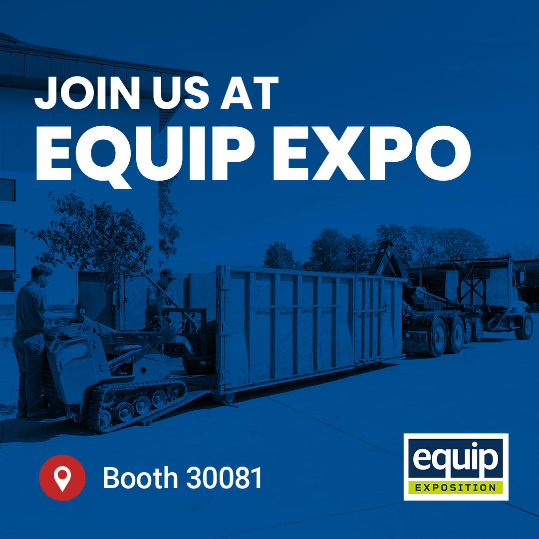 We're back in Louisville, Kentucky for @EquipExposition! Discover our game-changing NEW NXT30 Hooklift, delivering unmatched lost load height and a powerful 30,000 lb. capacity for any job you throw its way. 
#Equip2025