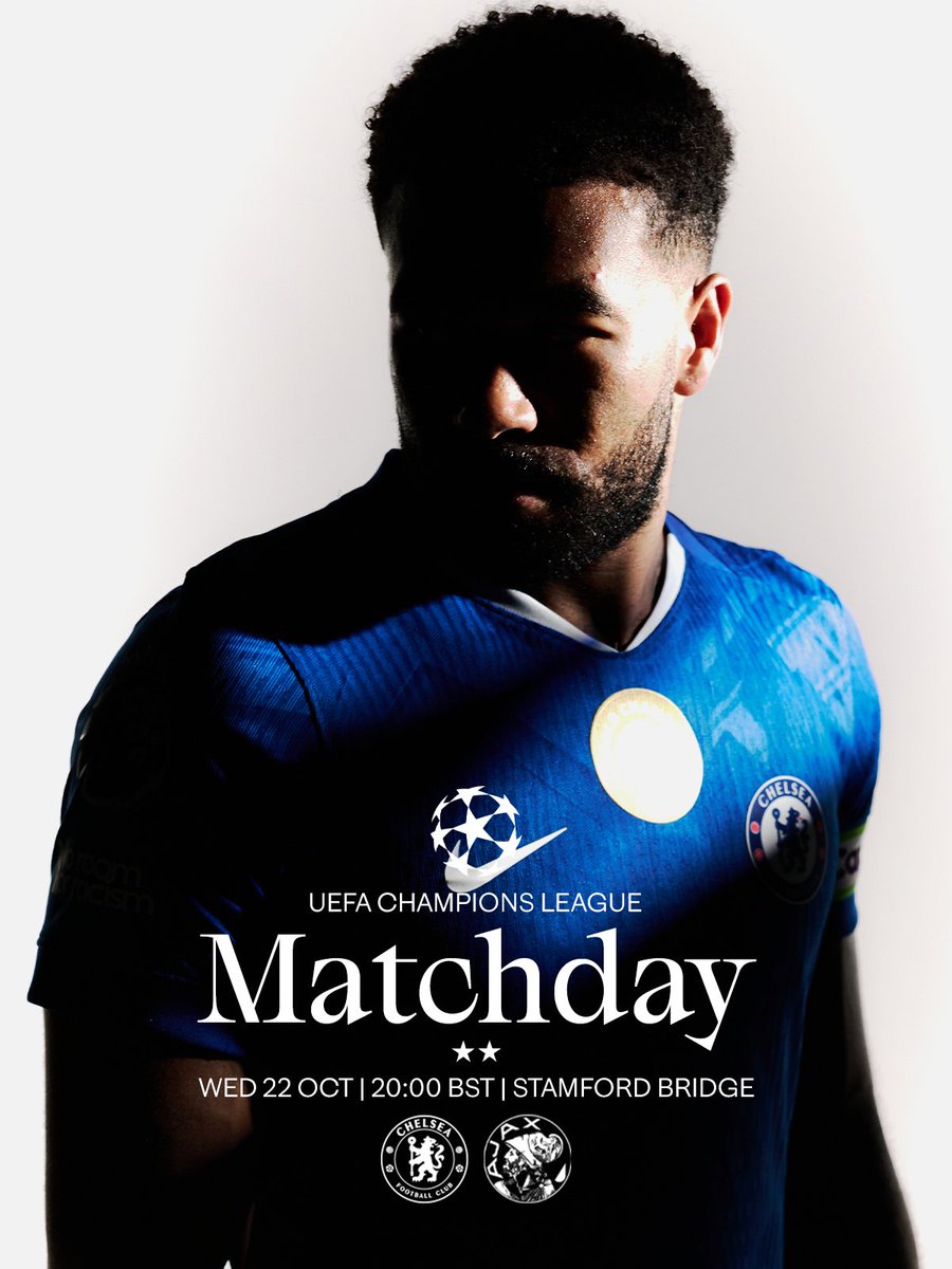 ChelseaFC's tweet image. Back home for Champions League MD3. 👊
#CFC | #UCL