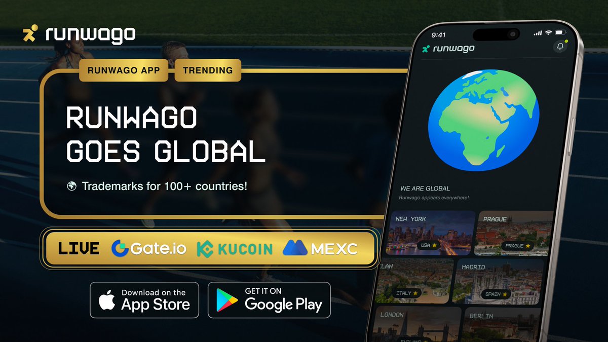 Gaku5x's tweet photo. Something unusual is happening quietly across Web3.

Numbers are climbing. 

Downloads are doubling. 

Revenue is up.

But the token behind it all is still undervalued.

When growth and price drift apart, that gap becomes opportunity.

And @runwago is right in that moment. https://t.co/cH7uN73GwC