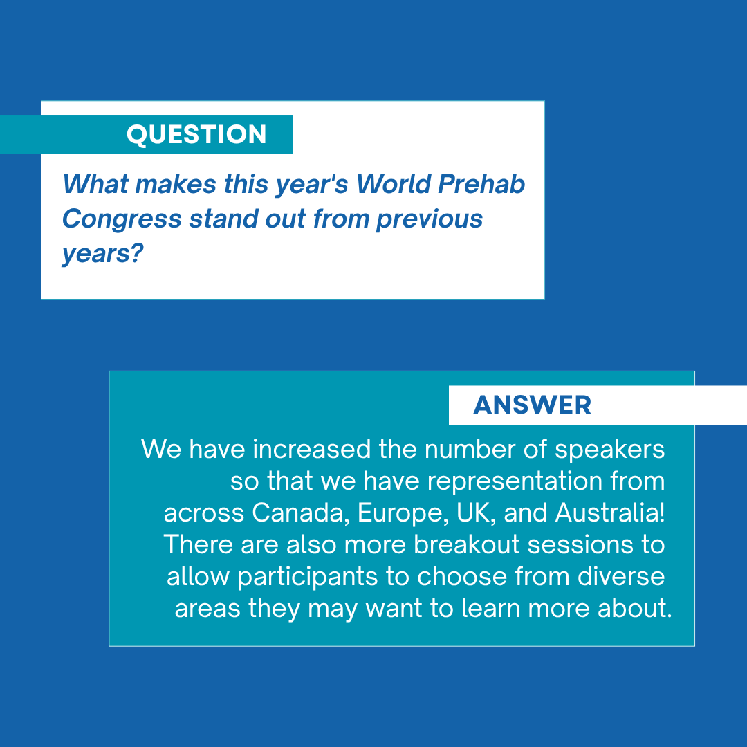 World Congress of Prehabilitation 2025 tweet media