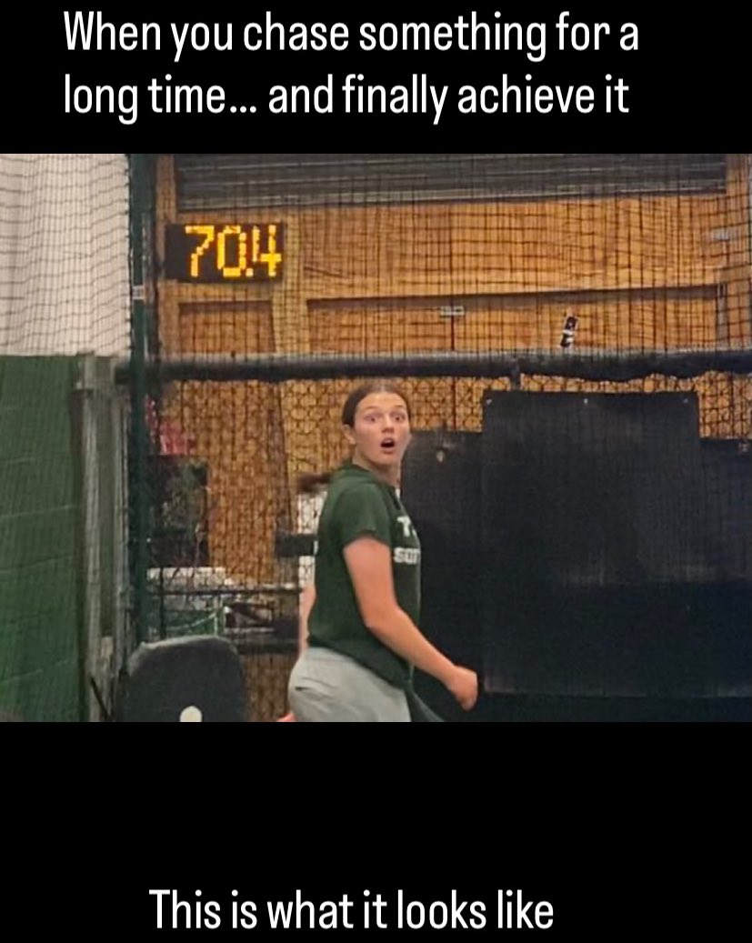 ⚾️Winter Training begins Monday Nov 3

🥎Rylee Training begins Wed Nov 5

If you’re interested in doing something or being someone you weren’t yesterday - here’s your shot

⚾️ 3 spots open 
🥎 4 spots open 

🎥 <a href="/ClarionSoftball/">Clarion University Softball</a> commit <a href="/Brooke_K_PA/">Brooke Kowalski</a> who chased this elite number for