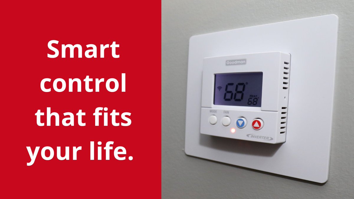 Smart comfort, simplified. Learn how the GTST Thermostat gives you connected control: bit.ly/430shN5