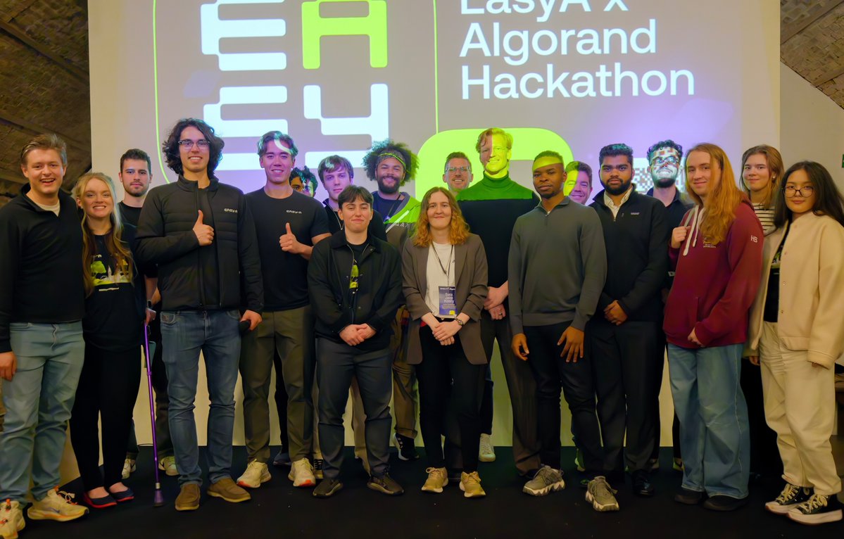 ganainmtech's tweet image. When top quants, DeepMind researchers, and Harvard students show up at a #hackathon… big things happen! 👀👇
This past weekend in London, 250+ attendees came together to build 68 projects in just 36 hours.
The energy was electric. You’ve seen the videos, lines wrapped around…